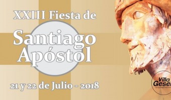 Se realizar la  XXIII edicin de la  Fiesta de Santiago Apstol